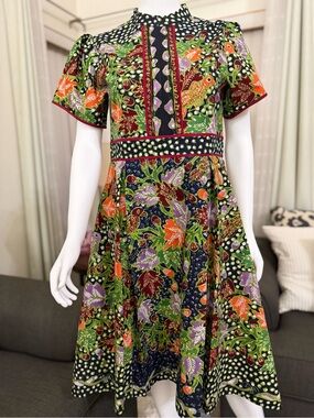 Hand-Drawn BATIK Dress